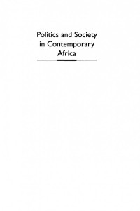 Naomi Chazan; Peter Lewis; Robert A. Mortimer — Politics and Society in Contemporary Africa