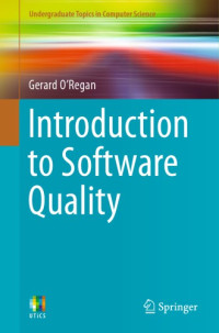 O'Regan, Cornelius Gerard — Introduction to software quality