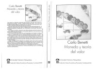 Carlo Benetti — Moneda y teoria del valor