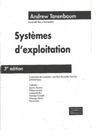 Andrew S. Tanenbaum — Systèmes d'exploitation : [avec plus de 400 exercices]
