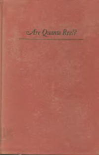 J. M. Jauch — Are Quanta Real?: A Galilean Dialogue (A Midland Book)