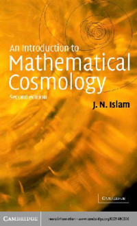 Islam, Jamal N.  — An introduction to mathematical cosmology