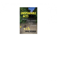 Sarah Weinman — Unspeakable Acts: True Tales of Crime, Murder, Deceit, and Obsession