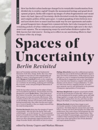 Kenny Cupers (editor); Markus Miessen (editor) — Spaces of Uncertainty - Berlin revisited
