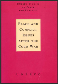 Asbjørn Eide, African Peace Research Institute — Peace and Conflict Issues After the Cold War