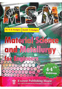 V.D Kodgire, S.V Kodgire — Material Science and Metallurgy