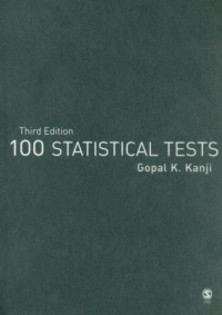 Gopal K Kanji — 100 Statistical Tests