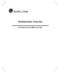Adnan Islam — International Taxation (AICPA)