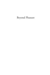 Evert Peeters (editor); Leen Van Molle (editor); Kaat Wils (editor) — Beyond Pleasure: Cultures of Modern Asceticism