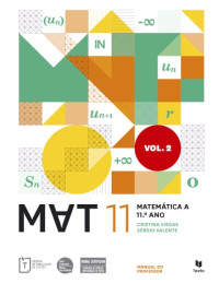 Cristina Viegas, Sérgio Valente — M∀T 11 (MAT 11) - Volume 2 (Manual de Professor)