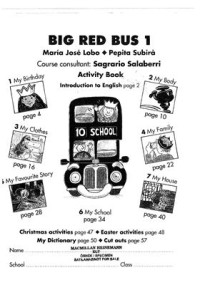 Subira Pepita, Lobo Maria Jose. — Big Red Bus (Activity book, level - 1)