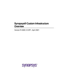 unknown — Synopsys® Custom Infrastructure Overview