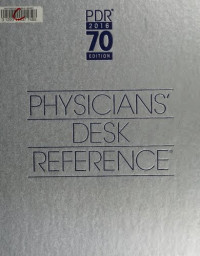 PDR Staff — Physicians' Desk Reference, 70th edition