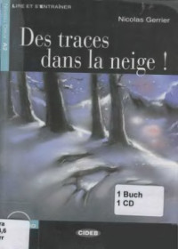 Nicolas Gerrier — Des traces dans la neige ! Buch + Audio-CD
