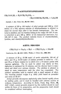 David Allen Shirley — Preparation of Organic Intermediates