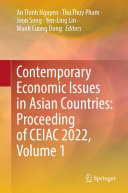 An Thinh Nguyen; Thu Thuy Pham; Joon Song; Yen-Ling Lin; Manh Cuong Dong — Contemporary Economic Issues in Asian Countries: Proceeding of CEIAC 2022, Volume 1