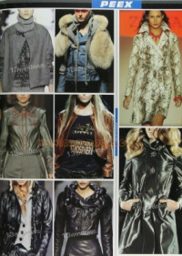  — Каталог моделей плащей, курток, пальто Peex 2009