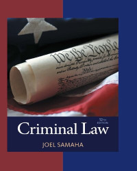 Joel Samaha — Criminal law (Twelth Edition)