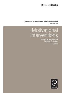 Stuart Karabenick; Tim Urdan — Motivational Interventions