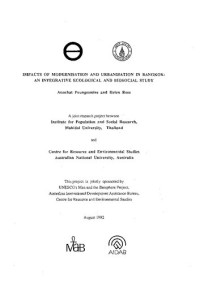 Anuchat Poungsomlee and Helen Ross — Impacts of Modernisation and Urbanisation in Bangkok
