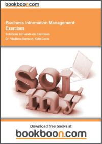 Bookboon.com — Business Information Management: Exercises
