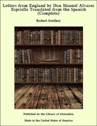 Robert Southey — Letters from England, Volume 3 (of 3)