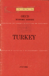 OECD — OECD Economic Surveys : Turkey 1968.
