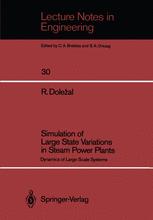 Richard Doležal (auth.) — Simulation of Large State Variations in Steam Power Plants: Dynamics of Large Scale Systems