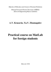 Krasavin A.V., Zhumagulov Ya.V. — Practical course on MatLab for foreign students