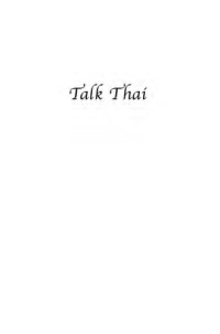 Sukrungruang, Ira — Talk Thai the adventures of Buddhist boy