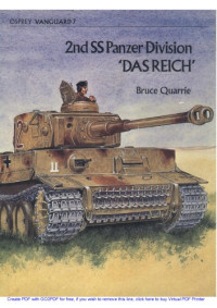 Bruce Quarrie — Das Reich: 2nd SS Panzer Division Das Reich