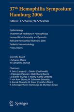 I. Scharrer (auth.), Professor Dr. med. Inge Scharrer, Professor Dr. med. Wolfgang Schramm (eds.) — 37th Hemophilia Symposium