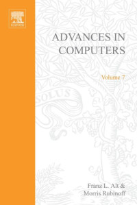 Franz L. Alt — Advances in Computers