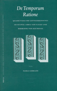 Germann, N. — De temporum ratione (Studien und Texte zur Geistesgeschichte des Mittelalters)