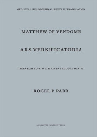 Matthew (of Vendôme), Roger P. Parr — Ars versificatoria, Issues 22-23