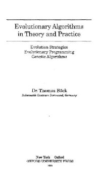 Dr. Thomas Baeck — Evolutionary Algorithms in Theory and Practice
