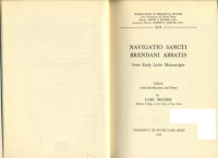 ed. by Carl Selmer — Navigatio sancti Brendani abbatis from Early Latin Manuscripts