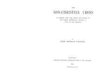 J. D. Parsons — The Non-christian Cross