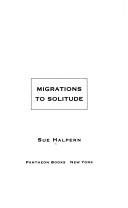 Sue Halpern — Migrations to Solitude