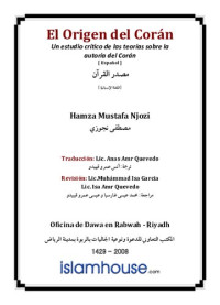 Hamza Mustafa Njozi — El Origen del Corán