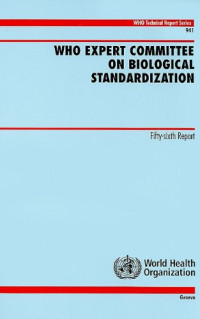 World Health Organization — WHO Expert Committee on Biological Standardization