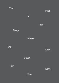 Pauline J. Yao (editor) — The part in the story where we lost count of the days