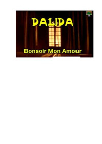 Lopez Rudy. — Learn French with - Dalida Bonsoir Mon Amour