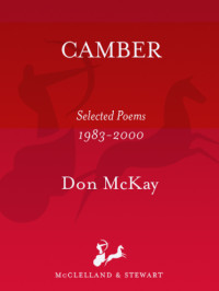 McKay, Don — Camber: selected poems, 1983-2000
