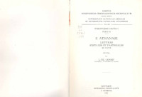 L. Lefort — Athanase Lettres Festales et Pastorales