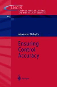 Alexander Nebylov — Ensuring Control Accuracy