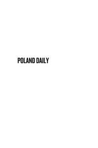 Ewa Mazierska — Poland Daily: Economy, Work, Consumption and Social Class in Polish Cinema