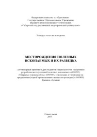 Шпайхер Е.Д., Плетенчук Н.С. — Месторождения полезных ископаемых и их разведка: Лабораторный практикум