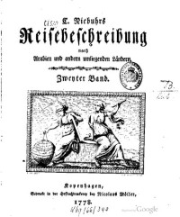 Carsten Niebuhr — Carsten Niebuhrs Reisebeschreibung nach Arabien und andern umliegenden Ländern