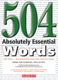 Traiger, Arthur;Liebb, Julius;Bromberg, Murray — 504 absolutely essential words